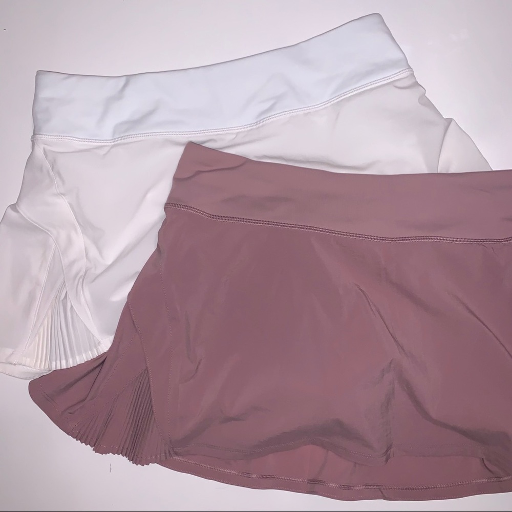two lululemon skirts! size four